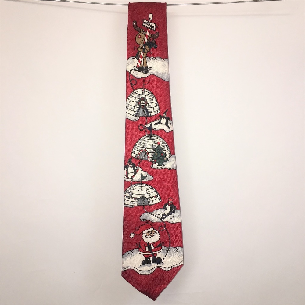 Vintage Hallmark Christmas Collection  Character ‎ Tie